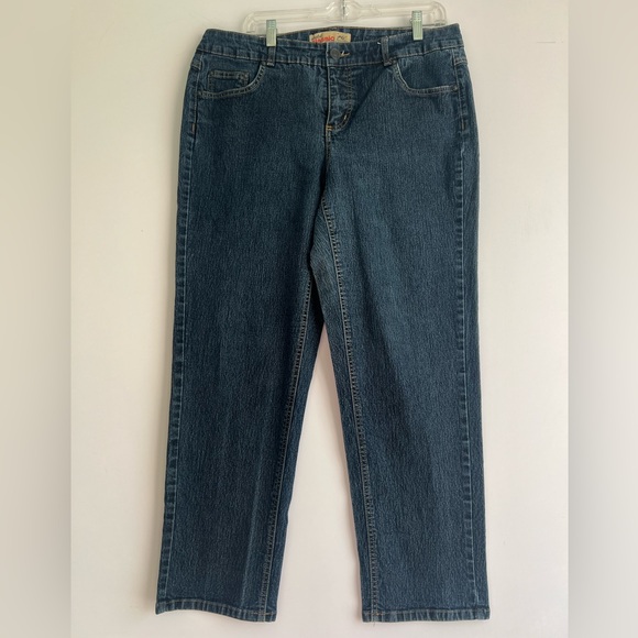 Just My Size Women Blue Jeans Size 18W Stretch Classic Denim - Picture 14 of 15